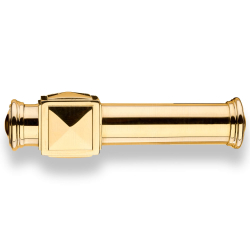 Drhndtag udendrs - Messing - Langskilt - Model ULLMAN 123 - PZ cylinder cc92mm