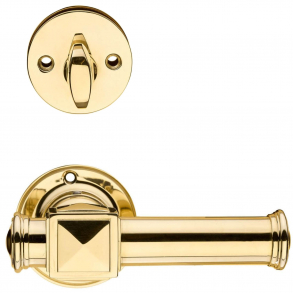 Drrhandtag - Utomhus - Mssingsknappar / Cylinderring - ULLMAN