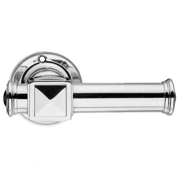 Door handle exterior - ULLMAN - Nickel 123 mm