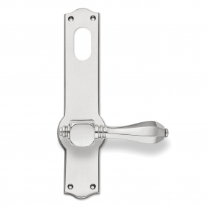 Drrhandtag - Utomhus - Lngskyltar ASSA lscylinder - Nickel - MEDICI