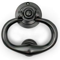 Door knocker - French Port handle - Gunmetal