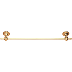 Towel holder - Brass - Single bar - 600 mm