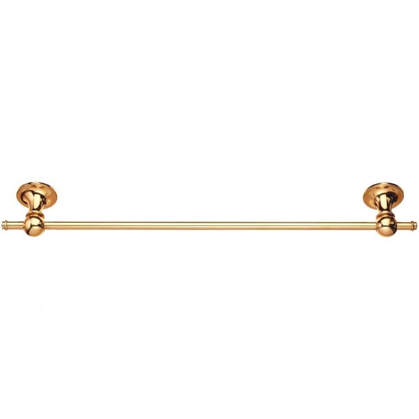 Towel holder - Brass - Single bar - 600 mm