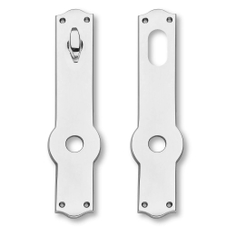 Drhndtag udendrs - Langskilt Vrider ASSA - Nikkel - MEDICI