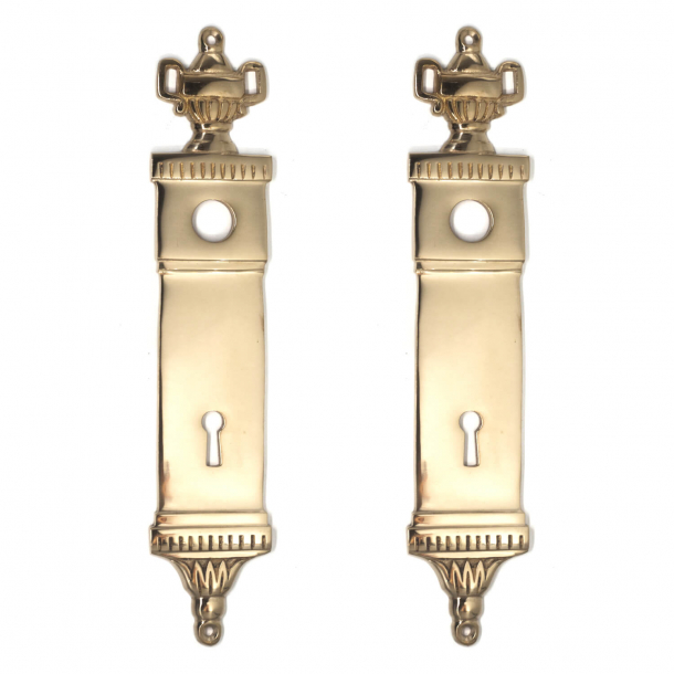 Door backplate - Empire Brass - Fits UFFICI Door handle