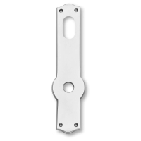 Langskilt med ovalt hul - Nikkel - AMALIENBORG