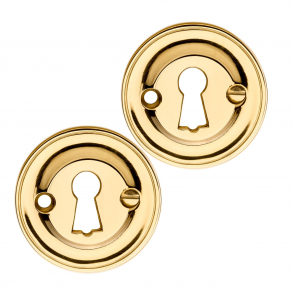 Key Plate (Set) - Brass - Screws