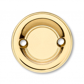 Blind rosette - Brass - 58 mm