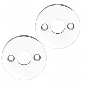 Krom rosett - 50 - 3mm - 16 - cc30mm