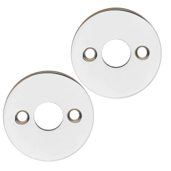 Drgreb - Nikkel - Glatte roset / ngleskilt - BRIGGS 112 mm - Nye dre