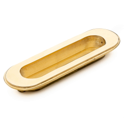 Flush handles - Brass - Model WARREN - 42 x 130 mm
