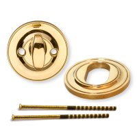 Vridergreb og Cylinderring - Messing - Se-Jensen - 8 mm