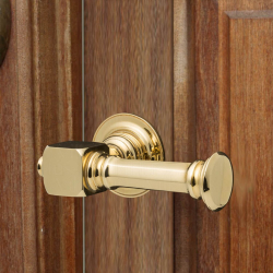 Klamka do drzwi - NEUMAN - Mosi&#261;dz -135 mm