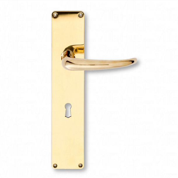 Dörrhandtag - Coupe dörrhandtag - Kay Fisker - med nyckelhål
