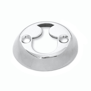 Cylinderring - Innen - Rokoko hl - ASSA - Polerad krom - 8 mm