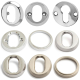 Cylinderring - krom / nickel