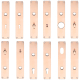 Kupfer-Backplates