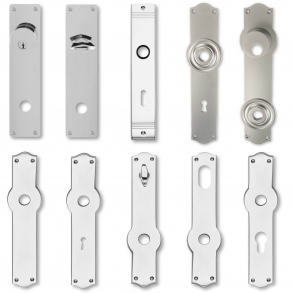 Chrom und Nickel Langschild