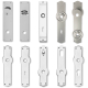 Chrom und Nickel Langschild