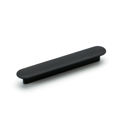 M�belhandtag - Svart tr� - TUBA - 128 mm