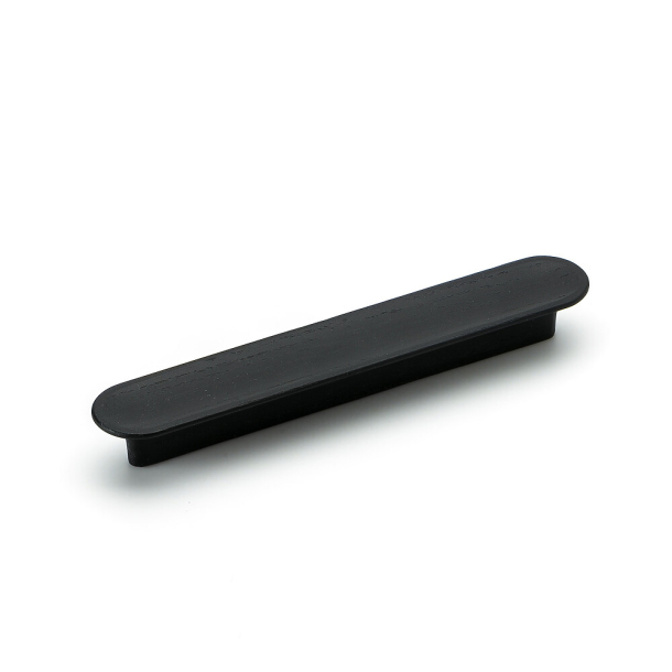 M�belhandtag - Svart tr� - TUBA - 128 mm