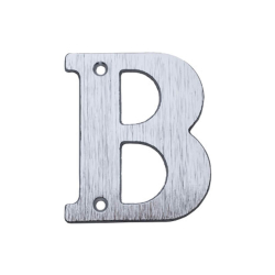 Hausnummern - Nickel, Matt -140 mm - Modell 572