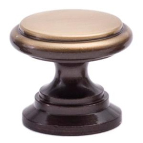 Gałka - mosiężny brąz - Omporro - Model 160 - 26 mm