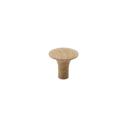 M�belknopp - Beslag Design - Obehandlad ek - Modell OLLE-30