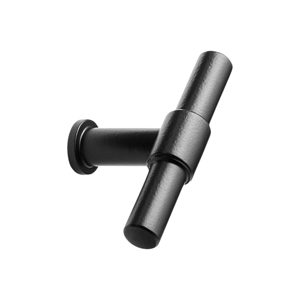 Furnipart Uchwyt meblowy T-bar - Czarny - Model Knot