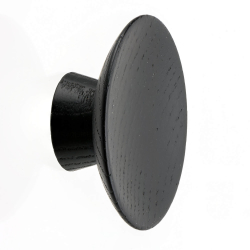 M�belknopp - Svart tr� - OLYMPIA - 50x20 mm