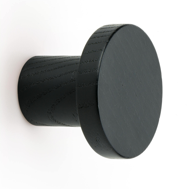Gałka do mebli - Czarne drewno - Circum - 48 mm
