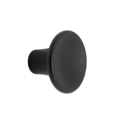 M�belknopp - Svart tr� - TUBA - 48x29 mm