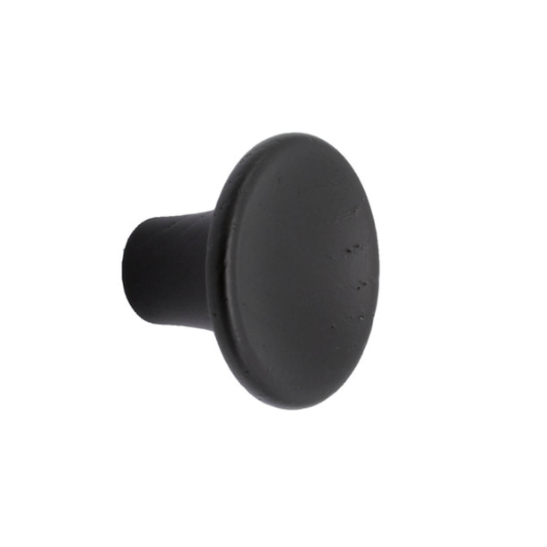 M�belknopp - Svart tr� - TUBA - 48x29 mm