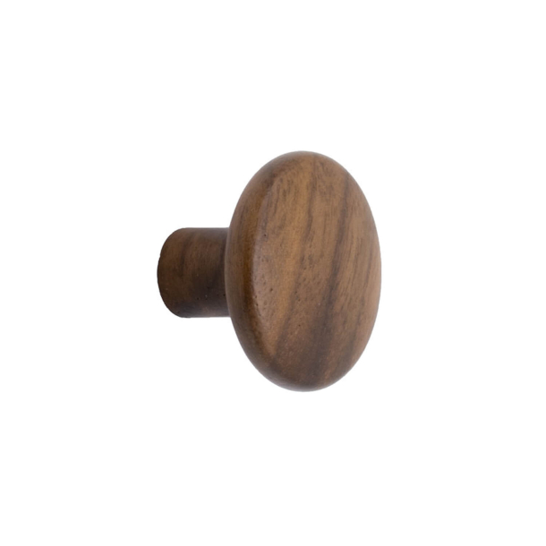 M�belknopf - Nussbaum - BRUTUS - 32x25 mm