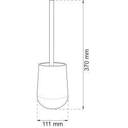 Szczotka do WC Acacia Sort