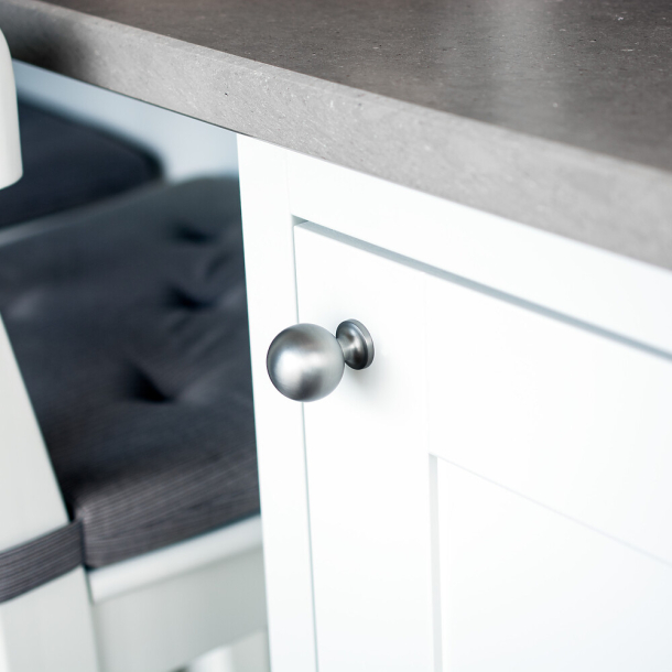 Beslag Design M�belknopf - Rostfreier Stahl - Modell Lily