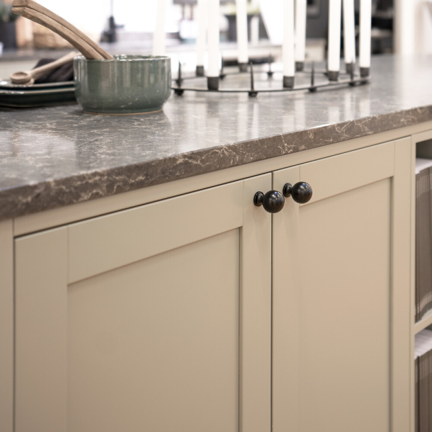 M�belknopp - Beslag Design - Svart - Modell Lily