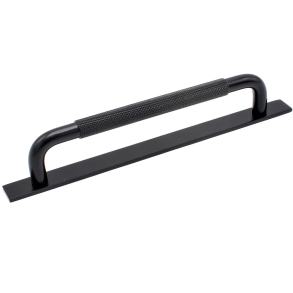 M�belgriff - Mattschwarz - HELIX mit Halterung - cc 160 mm