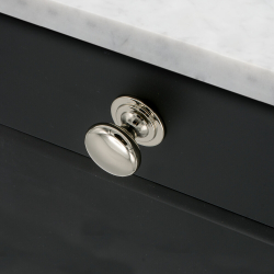 M�belknop MYNTA - Poleret nikkel - 32 mm