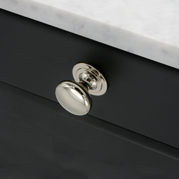 M�belknop MYNTA - Poleret nikkel - 32 mm