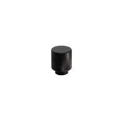 M�belknopf - Mattschwarz - HELIX - 20x25 mm