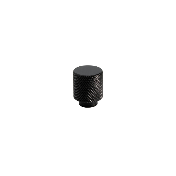 M�belknopf - Mattschwarz - HELIX - 20x25 mm