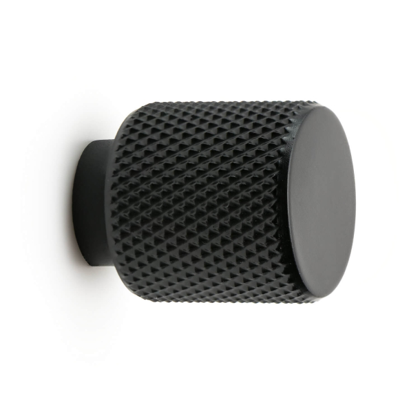 M�belknopf - Mattschwarz - HELIX - 20x25 mm