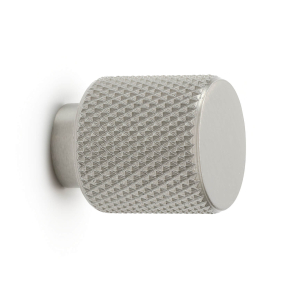 M�belknopp - Borstad st�l - HELIX KNAPP - 20 mm x 25 mm
