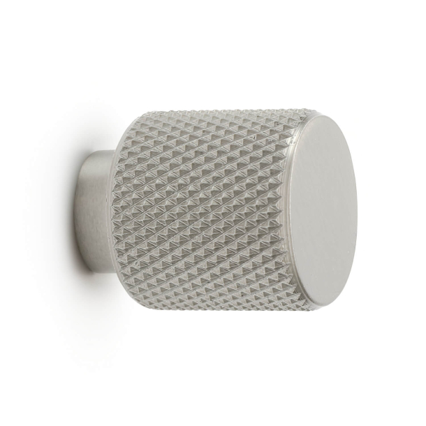 M�belknop - B�rstet st�l - KNOPP HELIX - 20mm x 25mm