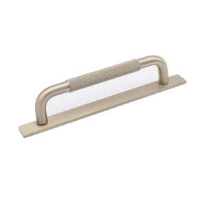 M�belgriff - Edelstahl - HELIX mit Halterung - cc 128 mm