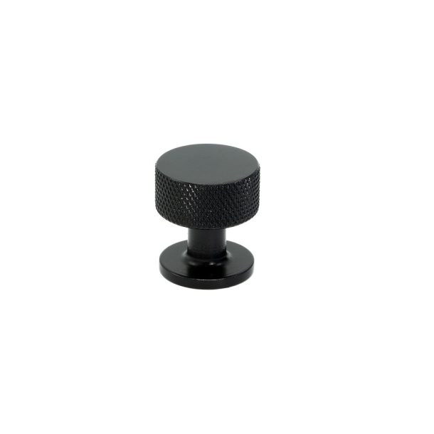 M�belknopf - Schwarz - CREST - 26mm x 28mm