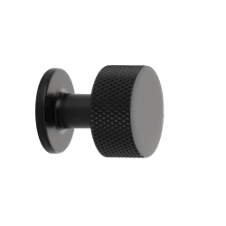M�belknopf - Schwarz - CREST - 26mm x 28mm
