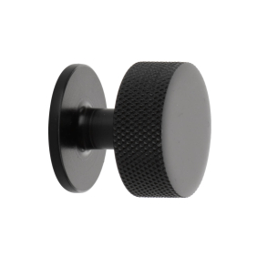 M�belknopf - Schwarz - CREST - 32mm x 28mm