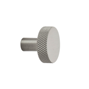 M�belknopf FLAT - Edelstahl geb�rstet look - 26 mm